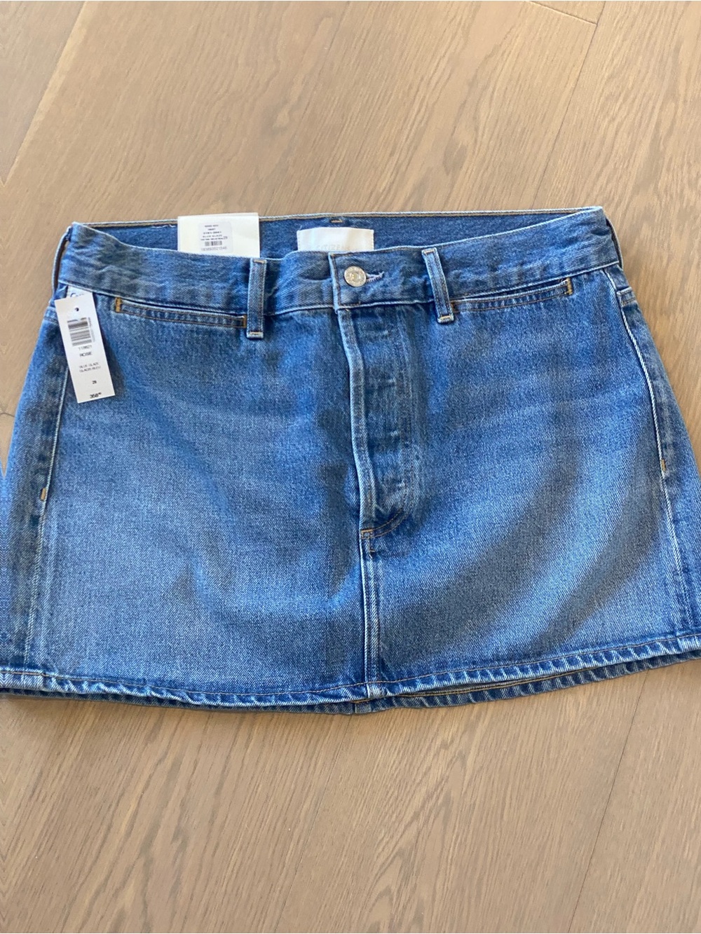 New Aritzia Citizens of Humanity Jean Skirt Rosie Mini Skirt Size 29